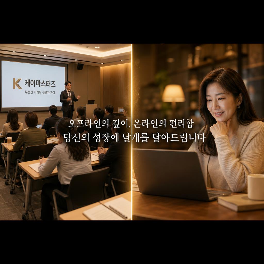 오프라인 실습과 온라인 복습 연계 교육